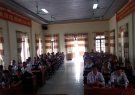 xã Hoằng Thái khai giảng Trung tâm học tập cộng đồng năm học 2018-2019, phát động tuần lễ học tập suốt đời.